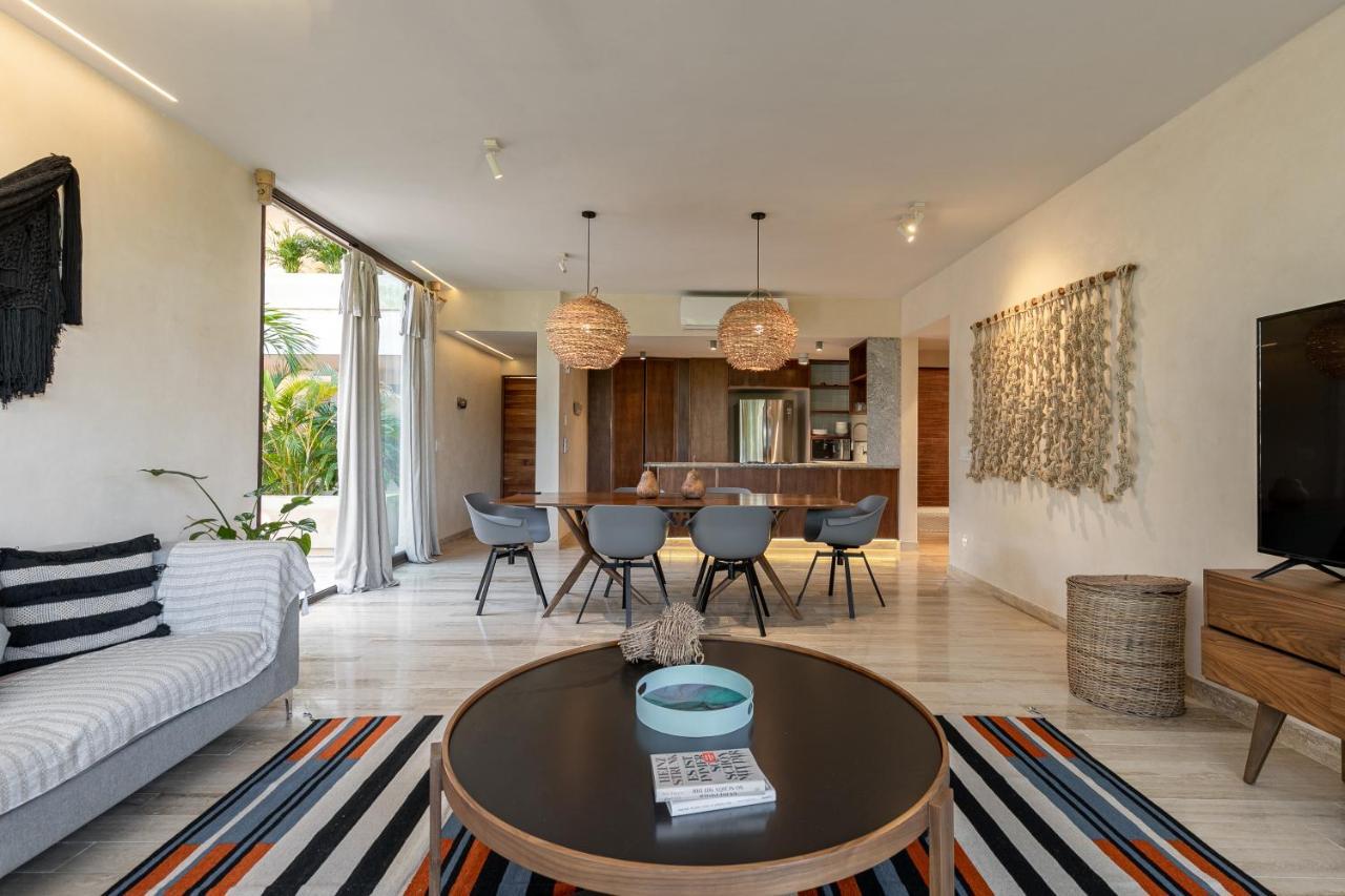308-303 Beautiful Apartments With 3 Bedrooms Tulum Exterior foto