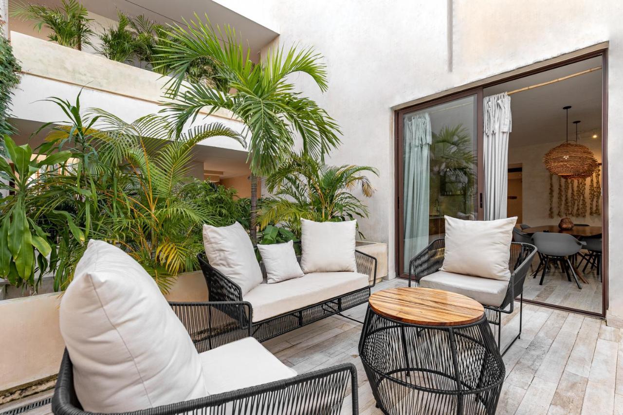 308-303 Beautiful Apartments With 3 Bedrooms Tulum Exterior foto