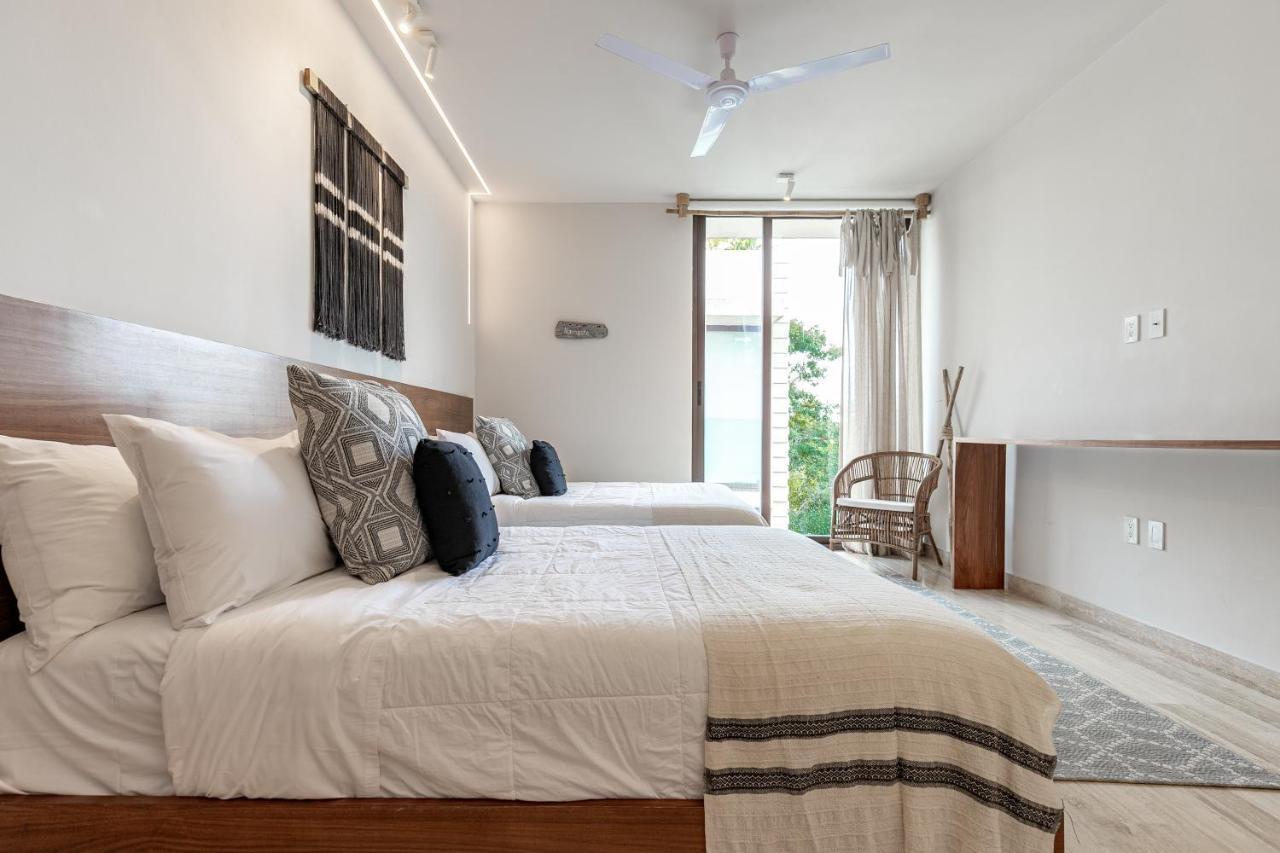 308-303 Beautiful Apartments With 3 Bedrooms Tulum Exterior foto