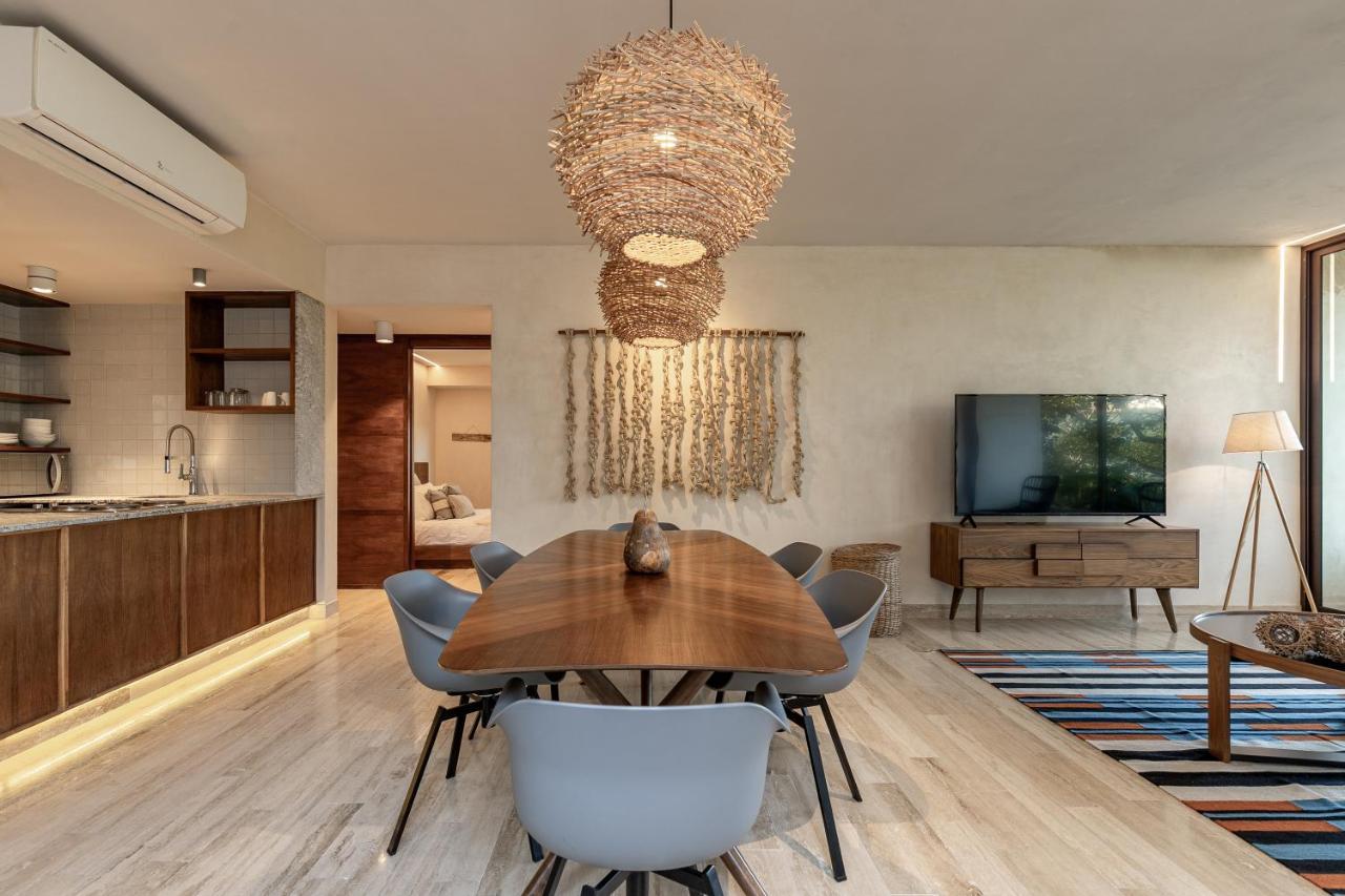 308-303 Beautiful Apartments With 3 Bedrooms Tulum Exterior foto