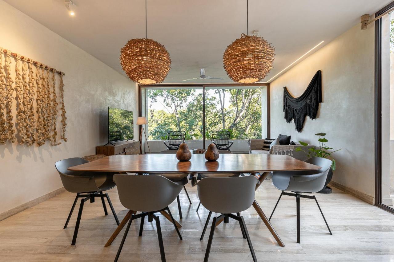 308-303 Beautiful Apartments With 3 Bedrooms Tulum Exterior foto